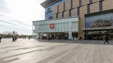 Xiaomi store in China Stock Footage 102212917