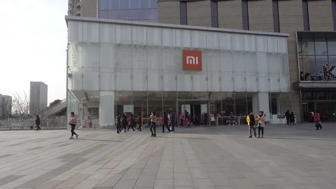 Xiaomi store in China Stock Footage 102253351