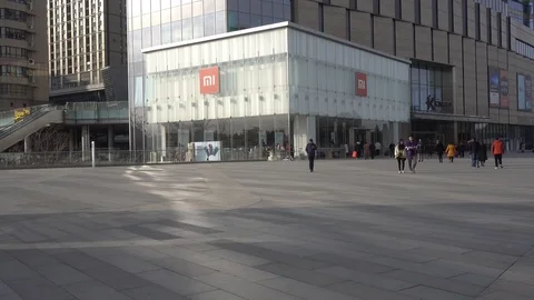 Xiaomi store in China Stock Footage 102255710
