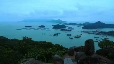 Xiapu beach time lapse Vidéo 168105387
