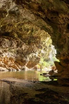 Xien Lap cave, Thakhek loop, Laos Stock Photos