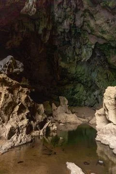Xien Lap cave, Thakhek loop, Laos Stock Photos