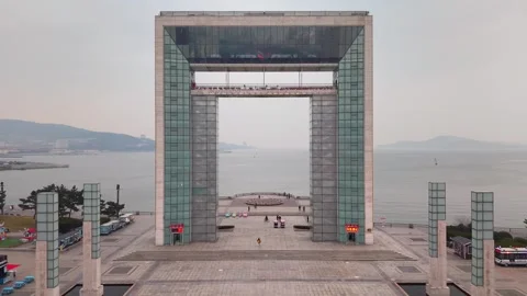 Xing fu men full backward Stock Footage 296646426