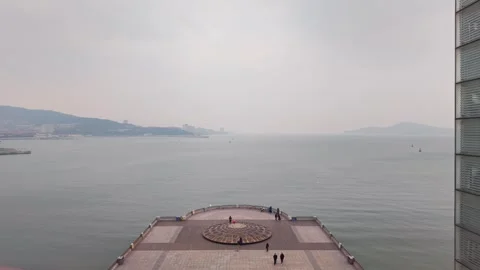 Xing fu men inside backward reveal Stock Footage 296646472