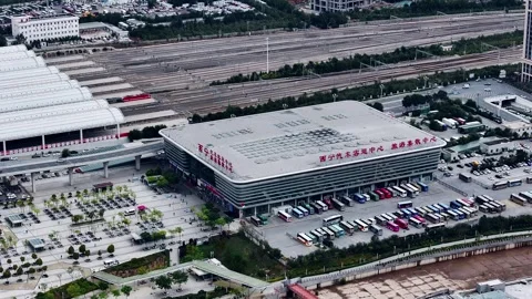 XINING, 12th, 2025: Drone shot of  central residential neighborhood of Xining, Stock Footage 325132795