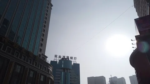 Xining traffic Stock Footage 124942419