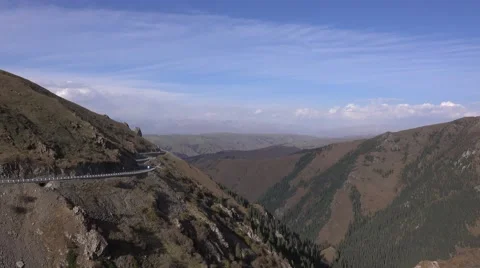 Xinjiang Mountain Stock Footage 68412125