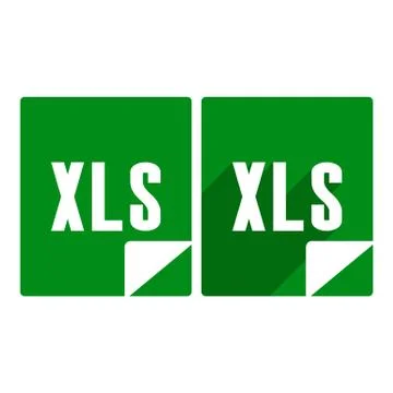 Xls icon. Stock Illustration