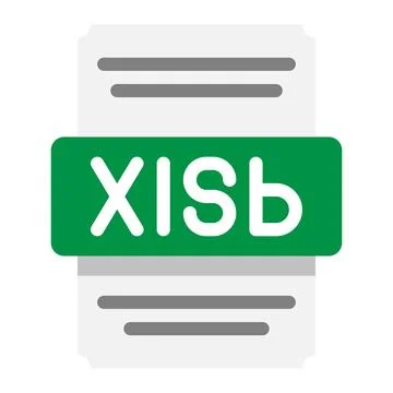 Xlsb spreadsheet document flat icons. 스톡 일러스트