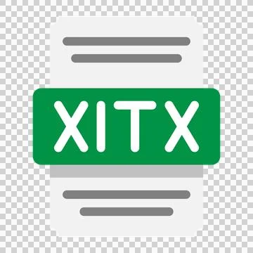 Xltx spreadsheet flat icons. Stock Illustration