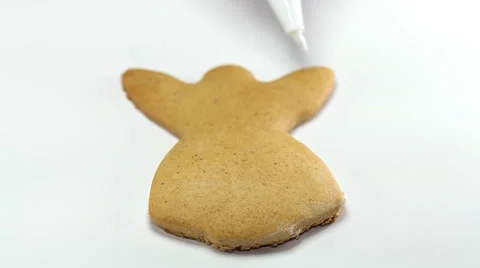 Xmas angel gingerbread Stock Footage 36003552