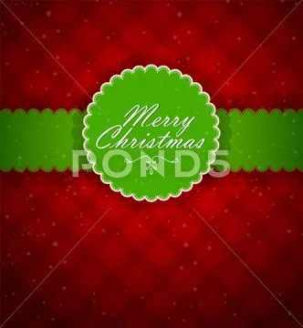 Xmas back Stock Illustration