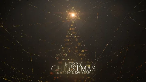 Xmas backdrop Stock Footage 120643003