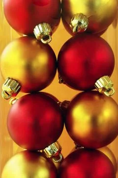 Xmas balls Foto stock
