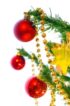 Xmas balls Stock Photos