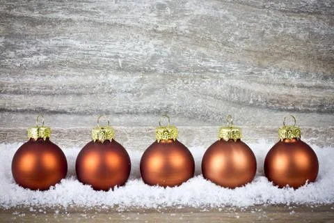 Xmas balls Stock Photos