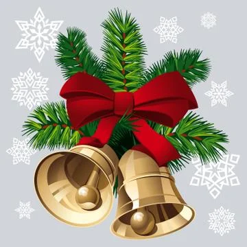 Xmas bells Stock Illustration