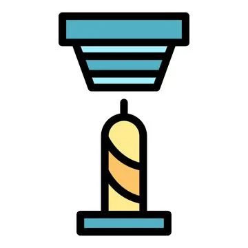 Xmas candle making icon vector flat 스톡 일러스트