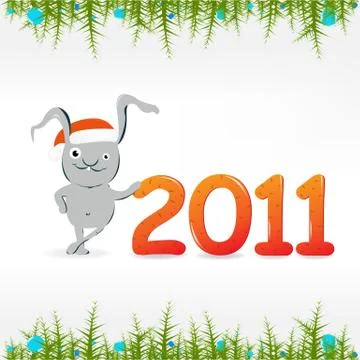 Xmas card Stock Illustration