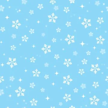 Xmas, Christmas pattern - winter seamless background Stock Illustration