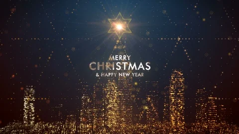 Xmas city Stock Footage 119793305