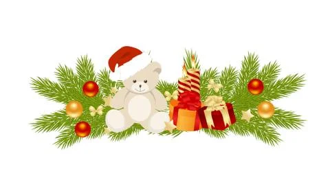 Xmas decoration Illustrazione stock