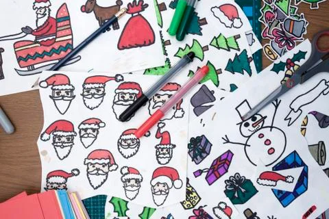 Xmas decorations Stock Photos