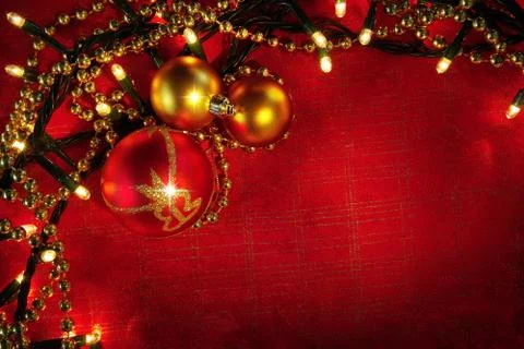 Xmas frame Stock Photos