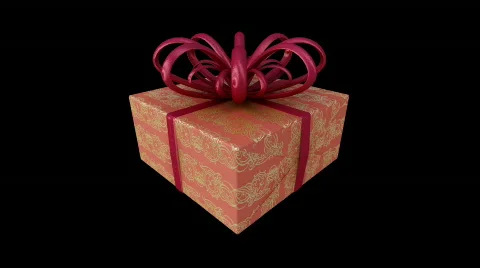 Xmas Gift 001 HD element 001 Stock-Footage 284459