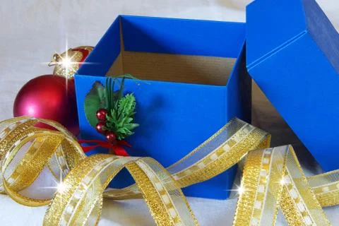 Xmas gift Stock Photos