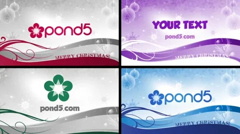 Xmas Greeting Card Stock After Effects