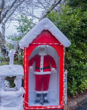 Xmas illuminations Stock Photos
