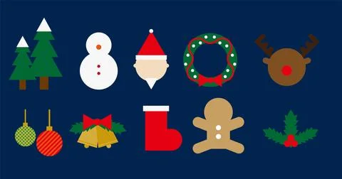 Xmas item Stock Illustration