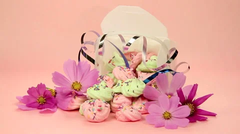 Xmas Meringues Stock Footage 881209