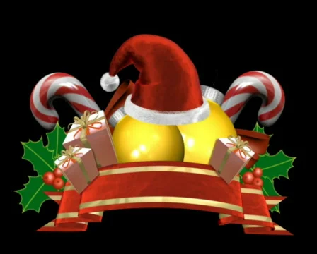 Xmas montage with decoration elements 库存影片 575093
