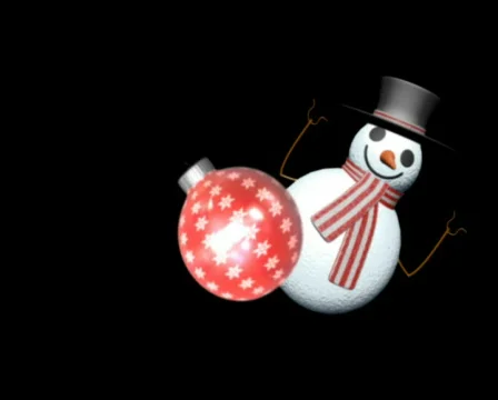 Xmas montage with decoration elements Stock Footage 575097