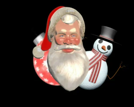 Xmas montage with decoration elements 動画素材 575100
