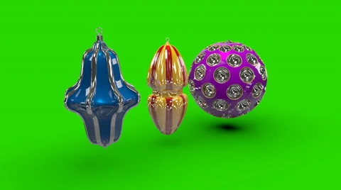 Xmas ornaments animation Vidéo 33499956