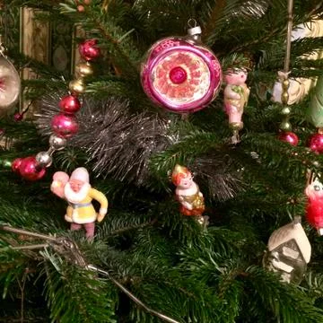 Xmas ornaments Stock Photos