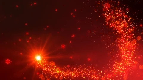 Xmas Particles Glitter Background Stock Footage 119473936