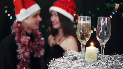 Xmas party Stock Footage 12551410