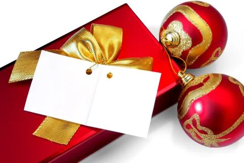 Xmas present Stock Photos
