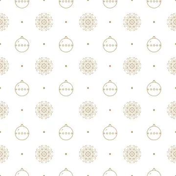 Xmas seamless pattern. Cristmas background. Stock Illustration