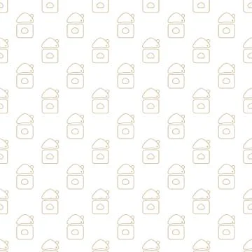 Xmas seamless pattern. Winter holidays background. Stock Illustration