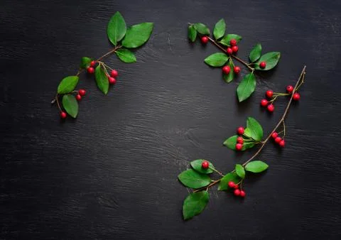 Xmas simple rustic background Stock Photos