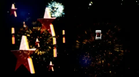 Xmas Star 4 Stock Footage