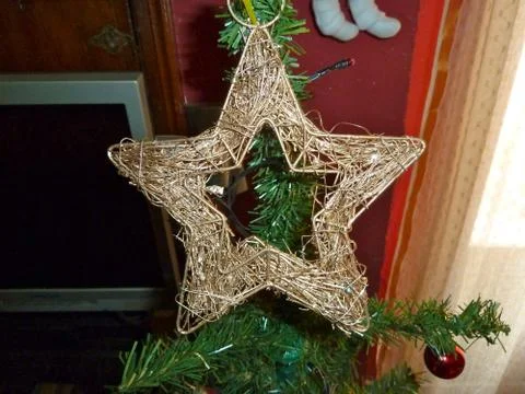 Xmas star Stock Photos