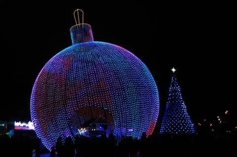 Xmas tree ball Stock Photos