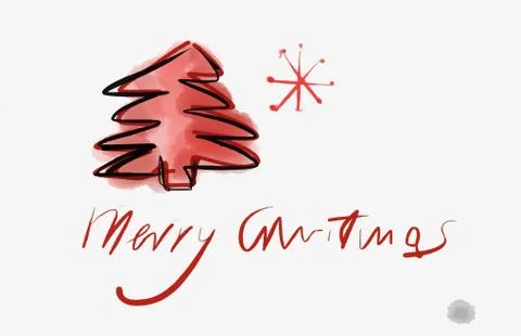 Xmas tree Stock Illustration