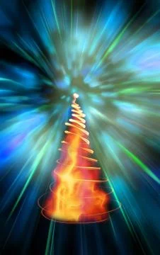 Xmas tree Stock Illustration